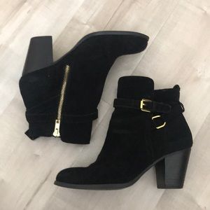 Ralph Lauren black booties